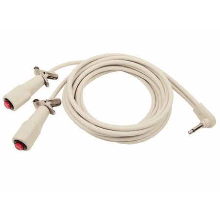 Call Cord - Dual Duraflex Standard 1/4 Phono Plug 12ft. Coiled Cord